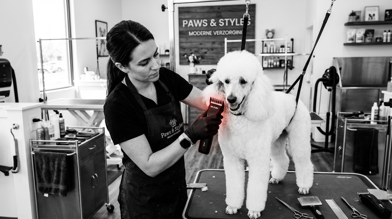 Slijpservice voor trimsalons – trimscharen, clipperbladen en scheerkoppen vakkundig slijpen bij BijzonderScherp