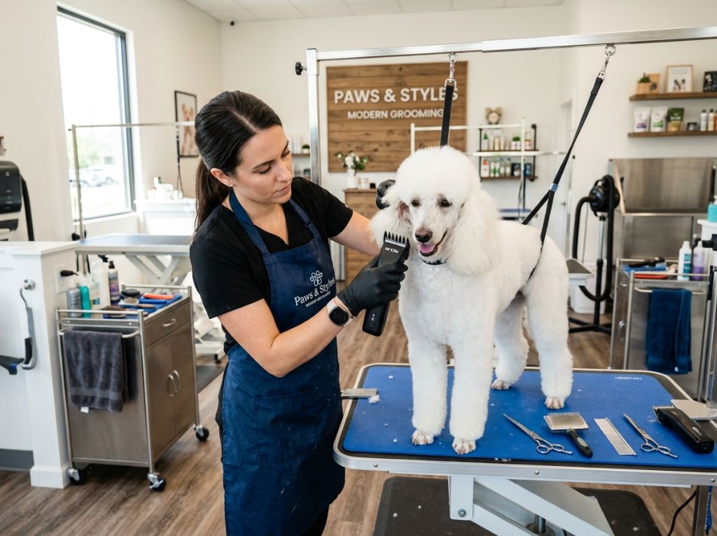 Slijpservice voor trimsalons – trimscharen en clipperbladen slijpen